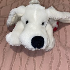 Vintage White Floppy Ear Dog