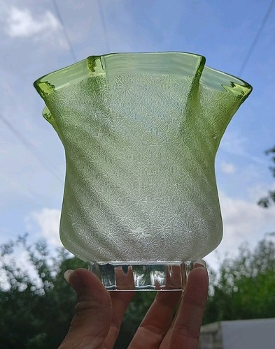 Victorian crystal etched - victorian,