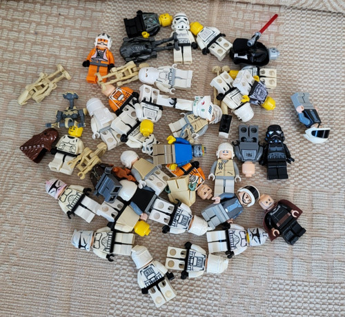 Lego star wars minifigures - wars,