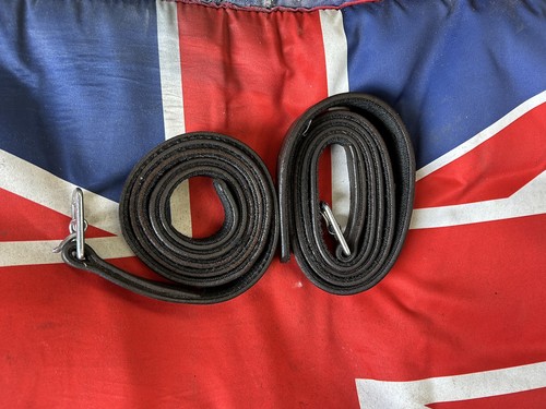 Brown stirrup leathers - brown,