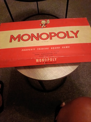 Vintage monopoly board game - vintage,