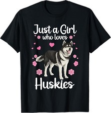 Funny Huskies for Women Girls