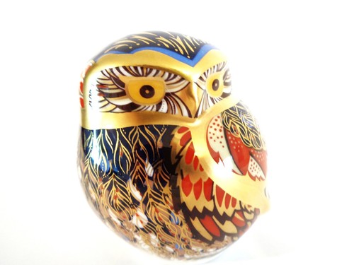Royal crown derby little owl - royal,