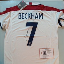 David Beckham Signed England