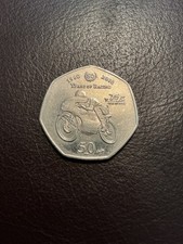 Isle of Man TT 50p, 2010, 50