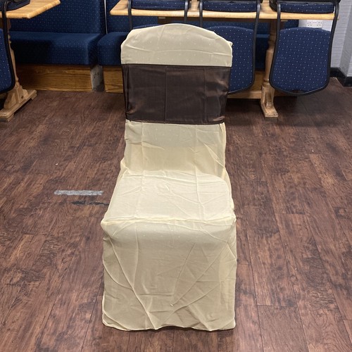 Chair covers with ribbon - covers,