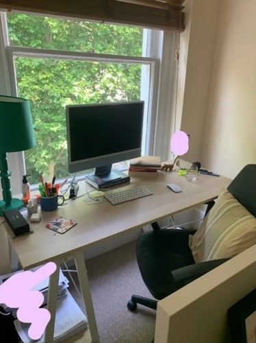 Habitat trestle table office - habitat,