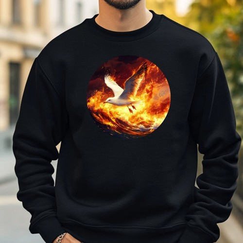 Seagulls fire sweatshirt - seagulls,