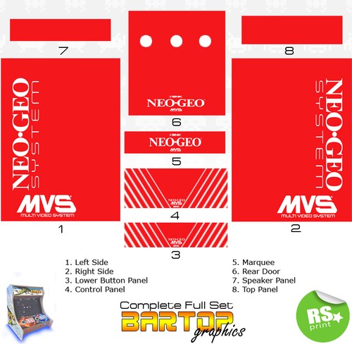 Neo geo mvs full half - geo, sets