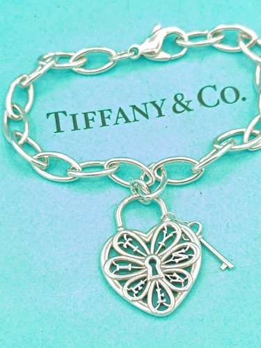 Tiffany silver heart - &,
