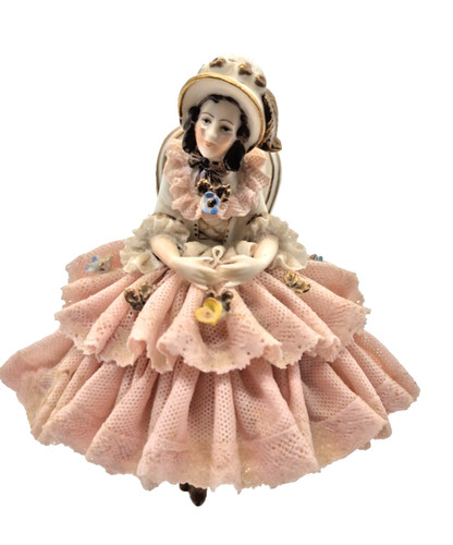 Vintage dresden ceramic - vintage,