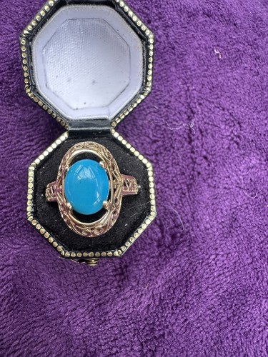 Carat yellow gold turquoise - carat,