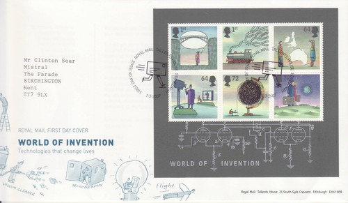Stamps first day cover - gb,