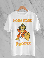 Hong Kong Phooey T-shirt Tee Top Vintage 70s 80s Cartoon S-234XL PH069