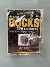 National Geographic Precious Rocks, Gems, and Minerals Issue 89 Sapphire