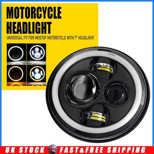 Black inch motorcycle led - motorcycle,