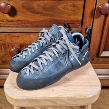 Evolv VTR 3D Trax Climbing Shoes Blue Black UK 4.5 EU 37.5