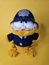 Garfield Vintage Plush Soft toy 1981 20cm Police Bobby Dakin United Features