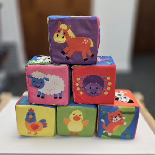 Soft fabric baby stacking - soft,