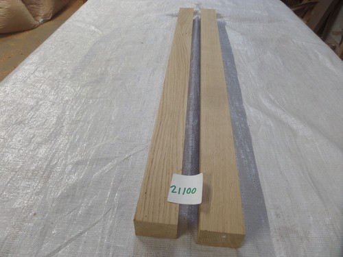 Hardwood oak thick slats - oak, @