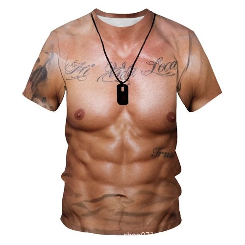 Strong muscle tattoo casual - muscle,
