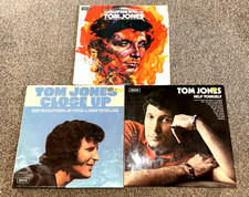 TOM JONES - Bundle of 3 Vinyl Stereo LPs/Albums - Good to Very Good Condition