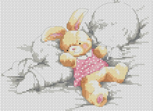 New baby cross stitch chart - new,