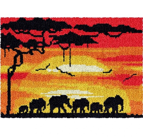 Large elephants safari - elephants, on