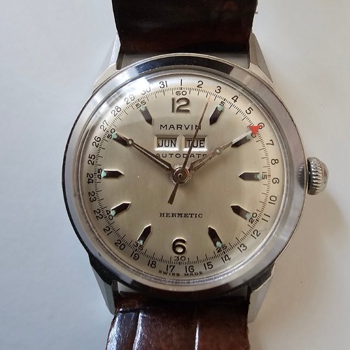 Vintage marvin autodate triple - marvin,