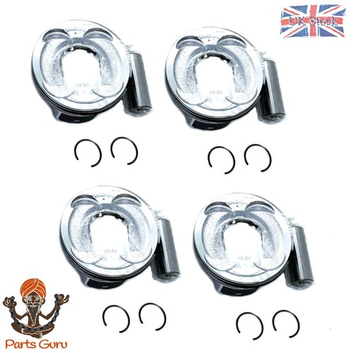 Piston set for - 4, ford