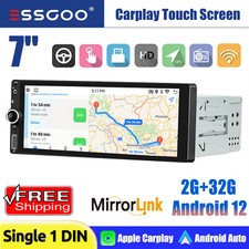 7 Inch Single Din Car Stereo