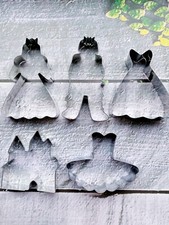 cookie biscuit cutter shapes fairytale princess prince castle tutu dress