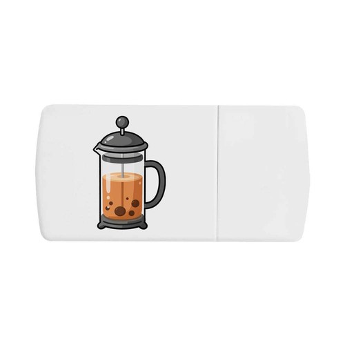 French press pill - pill, with