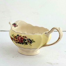 J & G Meakin Sunshine pattern creamer gravy boat. 1930/40s VGC Milk Jug Vintage