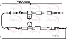 Parking Brake Cable Pull Rear