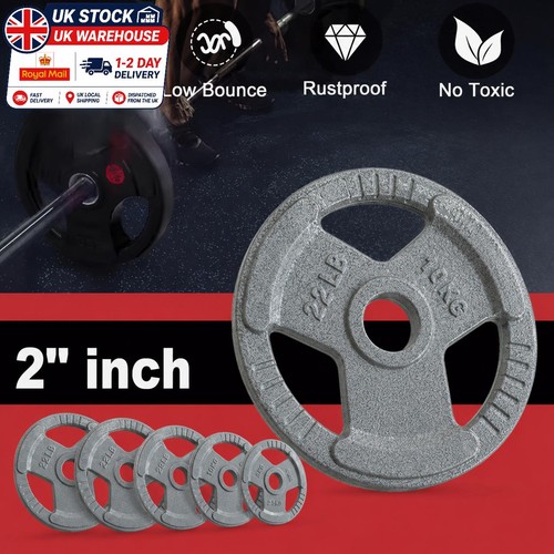 Cast iron weight plates set - cast,