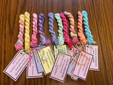 JODYRI 10 Skeins Hand Dyed