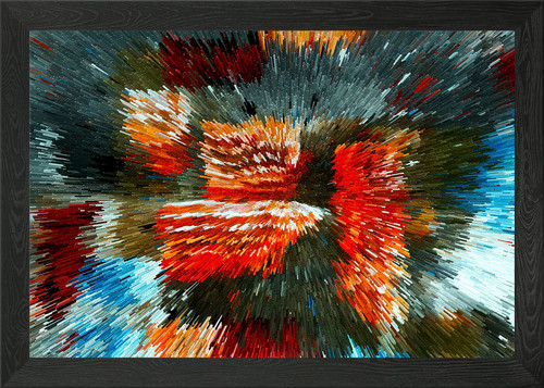 Abstract acrylic painting - abstract,