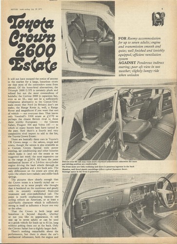 Toyota crown 2600 estate - 2600,