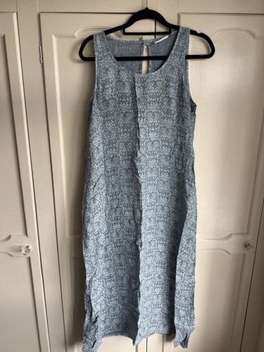 Adini snake print linen - print, dress