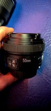 Yongnuo YN 50mm F1.8 N Autofocus Prime Lens for Nikon DSLR's  Front & Rear Caps