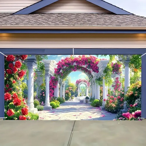 Mediterranean garden roman - mediterranean,