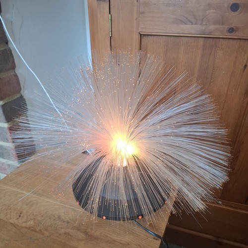 Vintage 1990 fibre optic ufo - vintage,