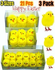 🎁 3 Pack Mini Yellow Chicks