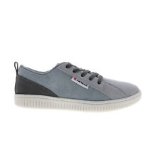 Airwalk The OG CW06506M Mens Gray Suede Skate Inspired Sneakers Shoes