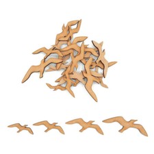 Seagull bird mdf - mdf, craft