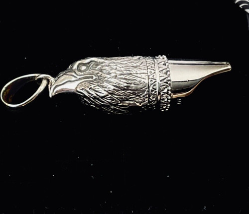 Sterling silver eagle bird - silver, of
