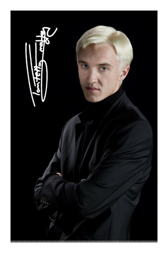 Tom felton draco - felton, signed