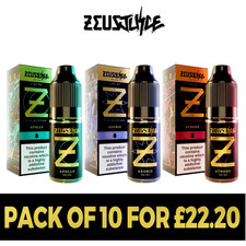 Zeus Juice E-Liquid 10ml 50/50 VG/PG Vape Juice | 3mg | 6mg | 12mg | Pack of 10