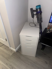 white Ikea Alex drawer in good